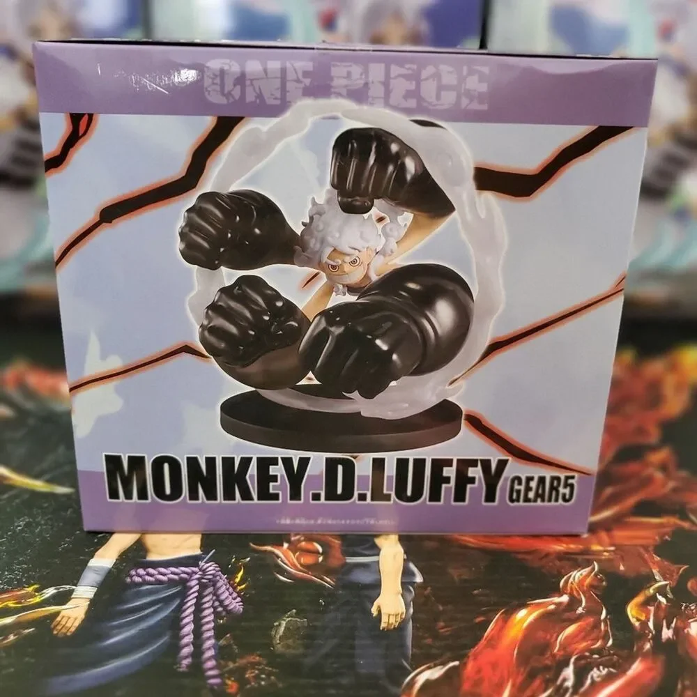 One Piece Monkey D. Luffy GEAR5 Gum-Gum Dawn Gatling World Collectable Figure